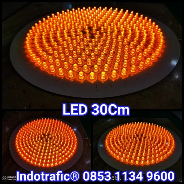 Lampu Traffic Light LED 30cm Warning Light
