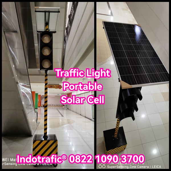 Traffic Light Mobile With Solar Cell