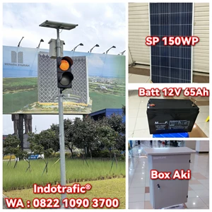 Warning Light Solar Cell Package