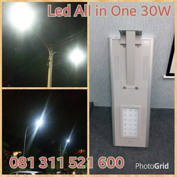 Lampu Jalan LED 30W All In One