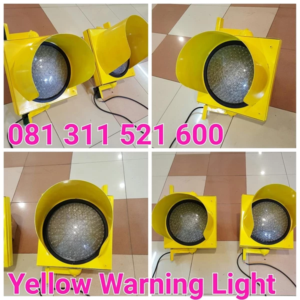Lampu Traffic Light 1Aspek Diameter 20Cm LED