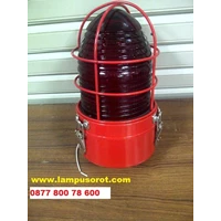 Towerlamp Diameter 6Inch Red