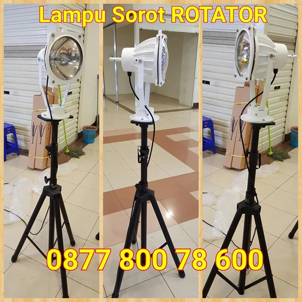 Lampu Sorot Rotator