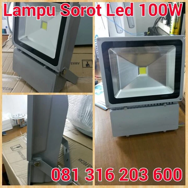 Lampu Sorot LED 100W Hinolux