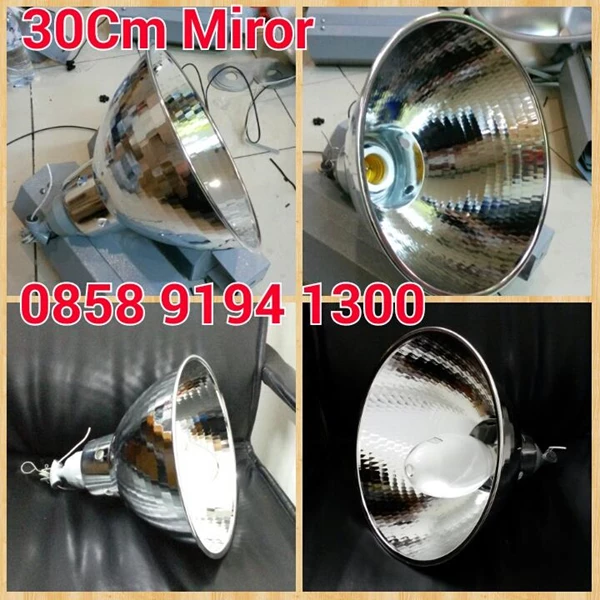 Lampu Industri 30cm Mirror