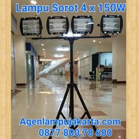 Lampu Sorot MH 4 x 150W