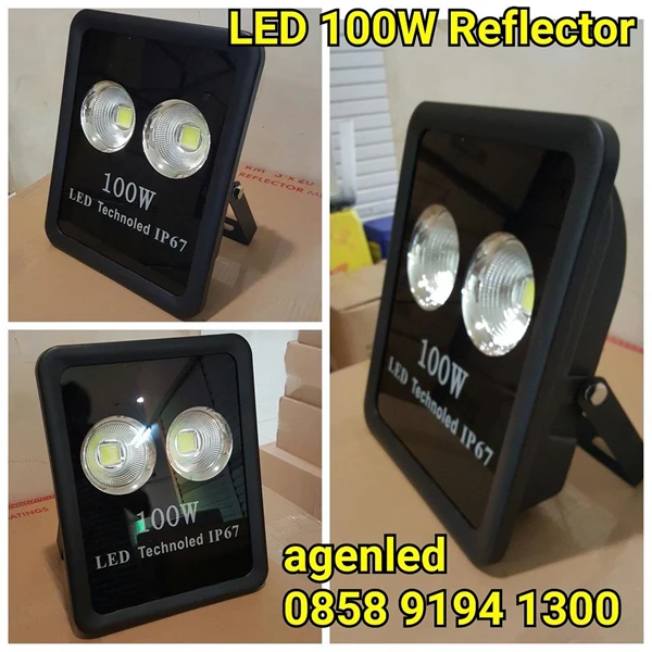 LED spotlights 100W 2 Chip