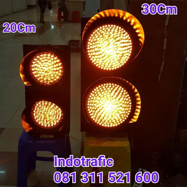 Lampu LED Warning Light Diameter 20cm 