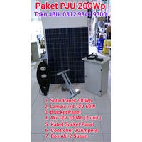 Street lights PJU 60W Solar Cell