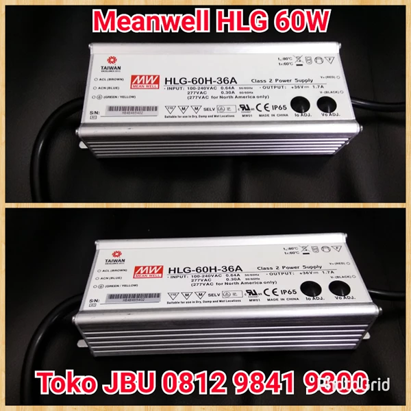 LED lamp Driver 60W Meanwell