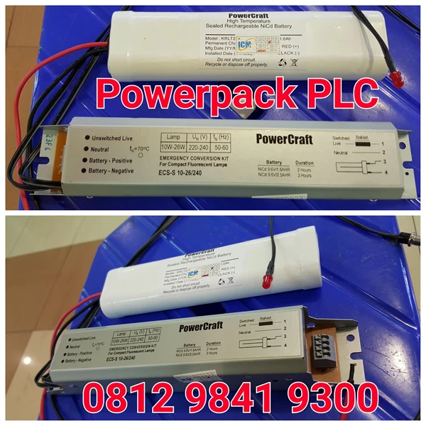 Battery Nicad Plc 18W Powerpack Emergency 