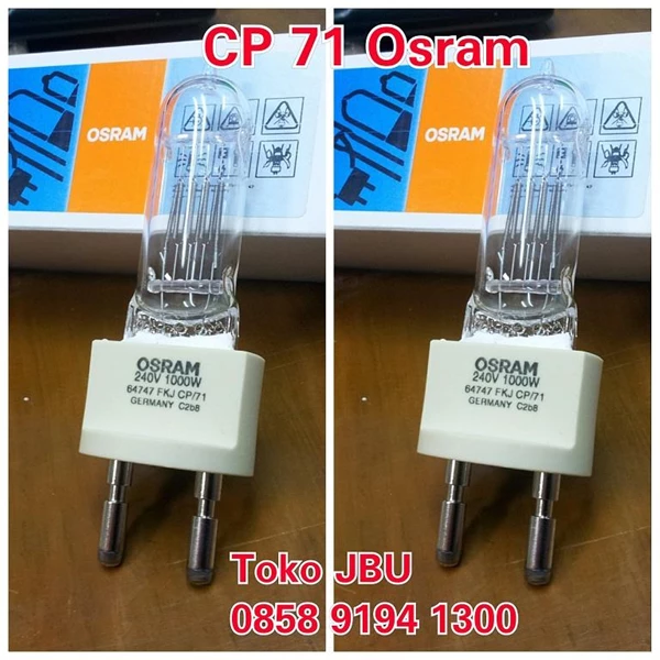 Halogen lamp CP 71 1000W Osram