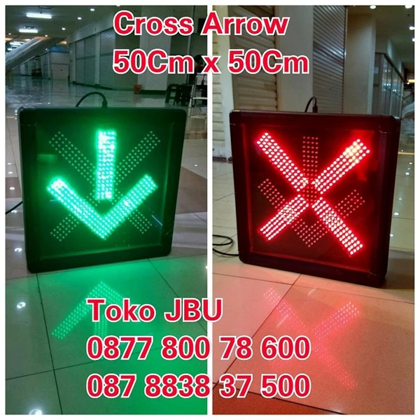 Arrow Cross LED lights 50 cm