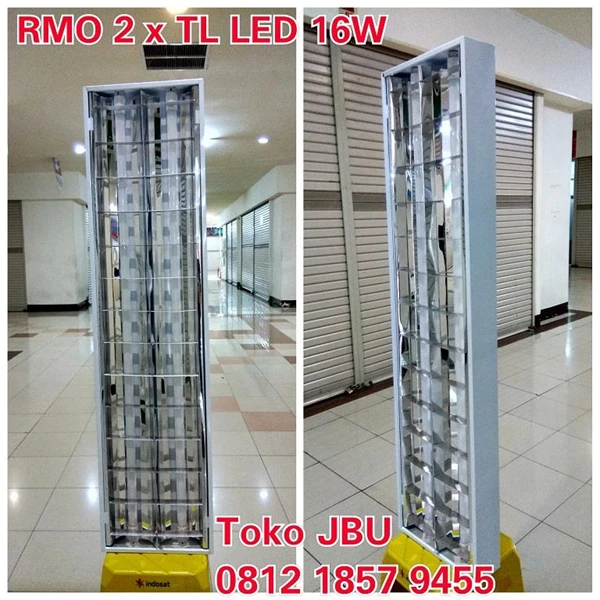 Lampu Plafon RMO 2 x TL LED 16W