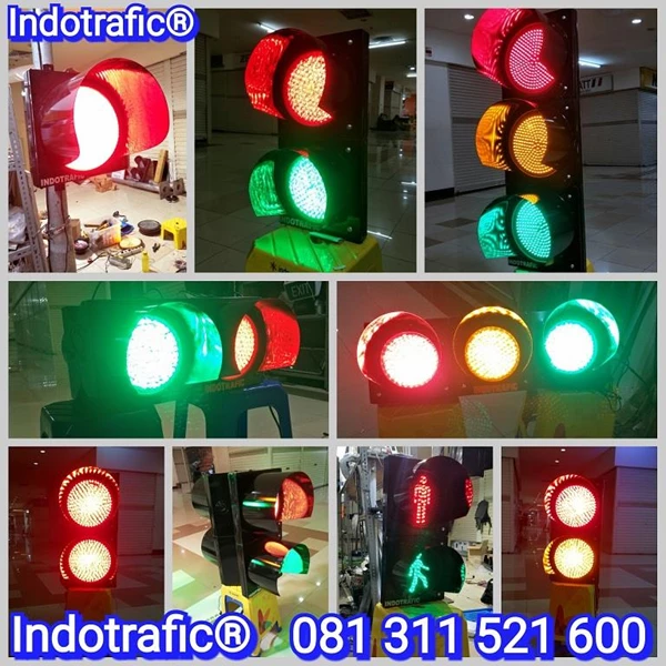Lampu Traffic Light  Indotrafic