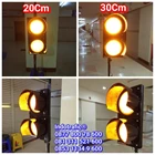Lampu Traffic Light  Flashing 20cm dan 30cm 1