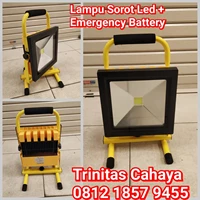 Lampu Sorot LED 50W Plus Emergency