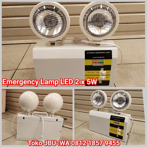 Lampu Emergency LED 2 x 5W