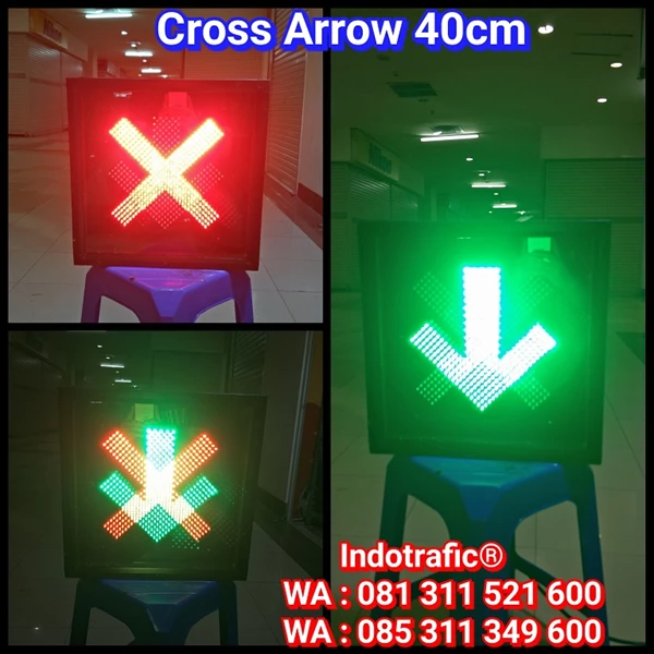 Cross Arrow Light 40cm