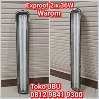 Lampu Explosion Proof 2 x 36 Stainless Steel
