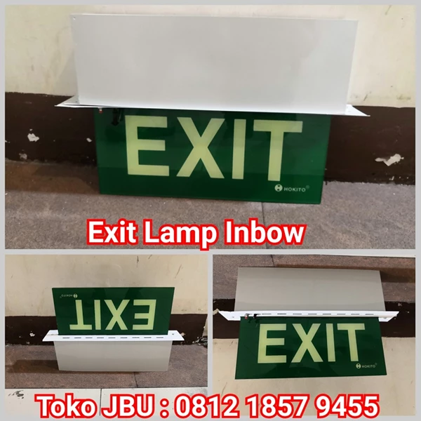 Emergency Exit Lamp Inbow