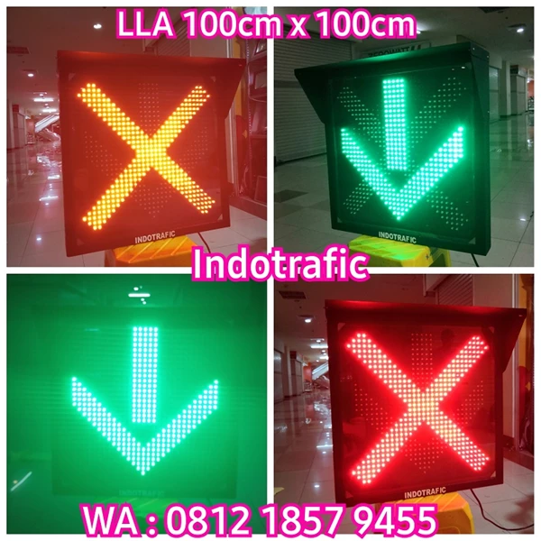 Lampu Traffic Light LLA 100cm x 100cm