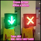 Cross Arrow Light 40cm Toll Gate 1