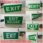 Lampu TL Exit Emergency Model Box 1