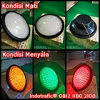 Lampu Traffic Light Modul 30cm Bintik 1