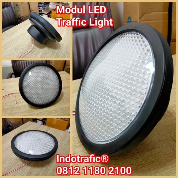 Lampu Traffic Light Modul Lensa Bintik