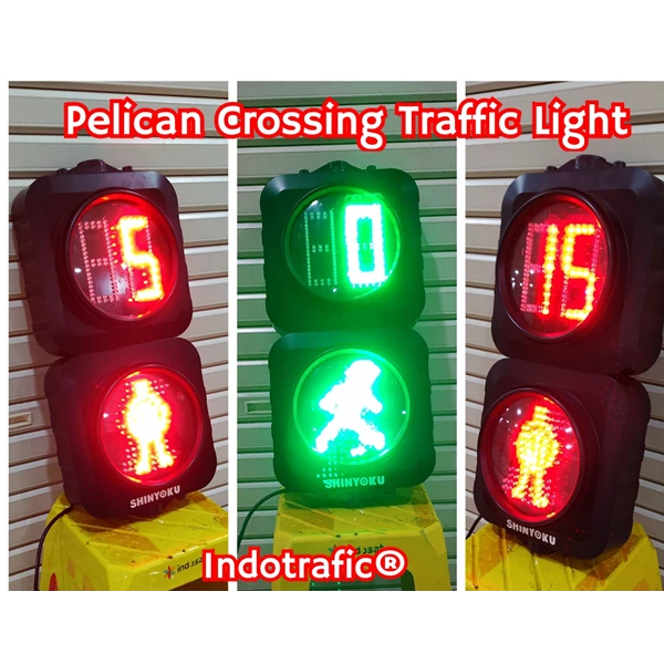 Lampu Traffic Light Pelican Crossing