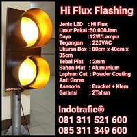 Flashing Light Hi Flux LED Indotrafic